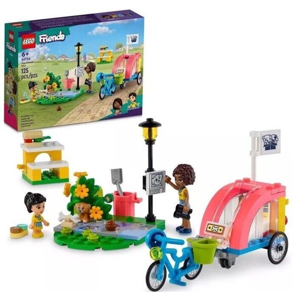 LEGO Friends Dog Rescue Bike Building Set--New - Picture 1 of 1